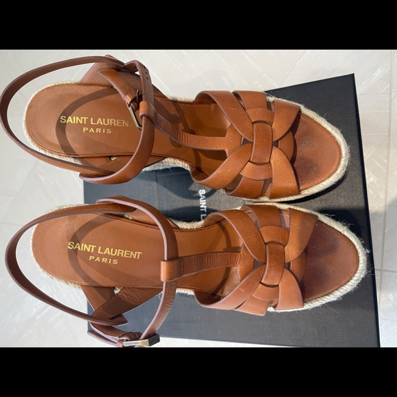 SAINT LAURENT TRIBUTE ESPADRILLES - Picture 8 of 9